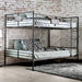 Olga I Antique Black Full/Full Bunk Bed - Inland Furniture (San Bernardino, CA)