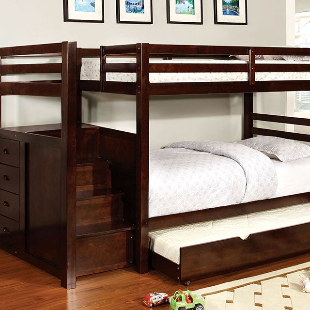 Pine Ridge Twin/Full Bunk Bed - Inland Furniture (San Bernardino, CA)