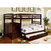 Pine Ridge Twin/Full Bunk Bed - Inland Furniture (San Bernardino, CA)