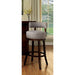 LYNSEY Dark Oak/Light Gray 29" Bar Stool - Inland Furniture (San Bernardino, CA)
