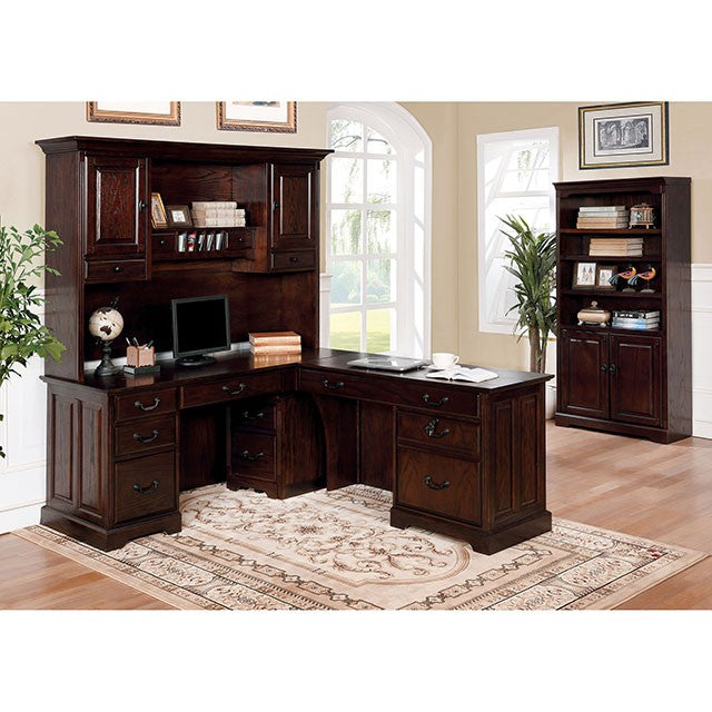 Tami Credenza Desk Hutch - Inland Furniture (San Bernardino, CA)