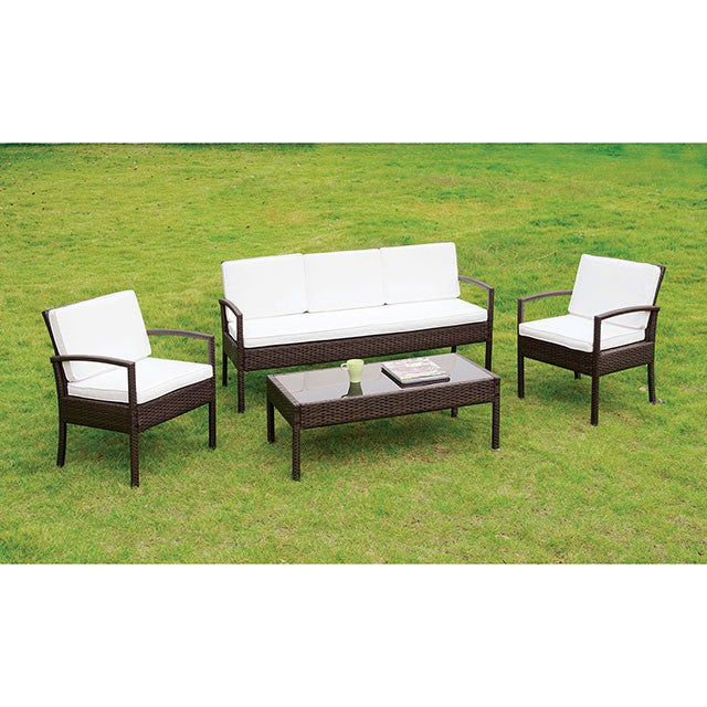 Makenna 4 Pc. Patio Seating Set - Inland Furniture (San Bernardino, CA)