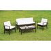 Makenna 4 Pc. Patio Seating Set - Inland Furniture (San Bernardino, CA)