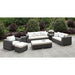 Somani 3 PC SET + 2 End TableS + Ottoman + BENCH - Inland Furniture (San Bernardino, CA)