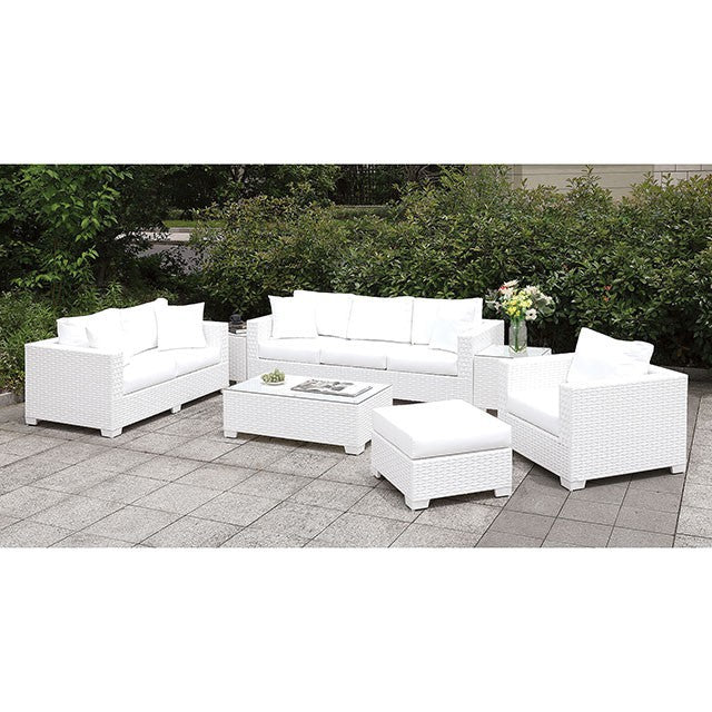 Somani 3 PC SET + Ottoman + BENCH + 2 End TableS - Inland Furniture (San Bernardino, CA)