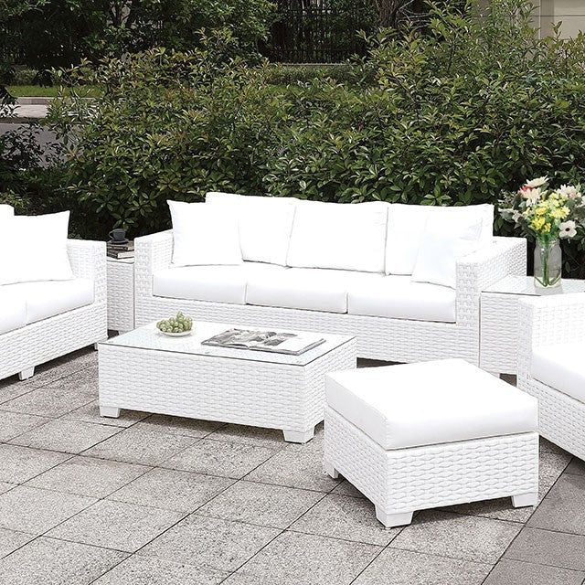Somani 3 PC SET + Ottoman + BENCH + 2 End TableS - Inland Furniture (San Bernardino, CA)