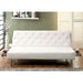 Farel Futon Sofa Red & White - Inland Furniture (San Bernardino, CA)