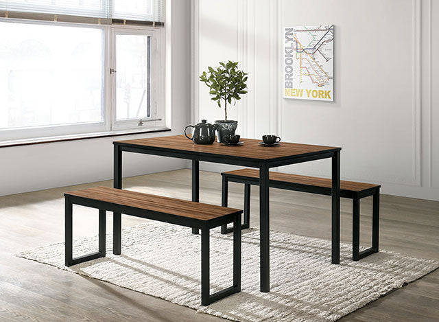 Tripoli 3 Pc. Dining Set - Inland Furniture (San Bernardino, CA)