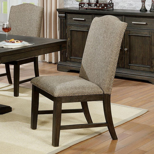Faulk Side Chair (2 Ctn) Gray - Inland Furniture (San Bernardino, CA)