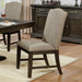 Faulk Side Chair (2 Ctn) Gray - Inland Furniture (San Bernardino, CA)