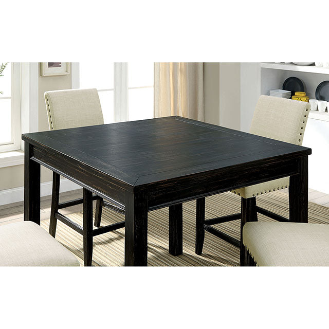 Kristie 5 Pc. Counter Ht. Table Set - Inland Furniture (San Bernardino, CA)