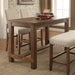 Sania 5 Pc Counter Ht Table Set - Inland Furniture (San Bernardino, CA)