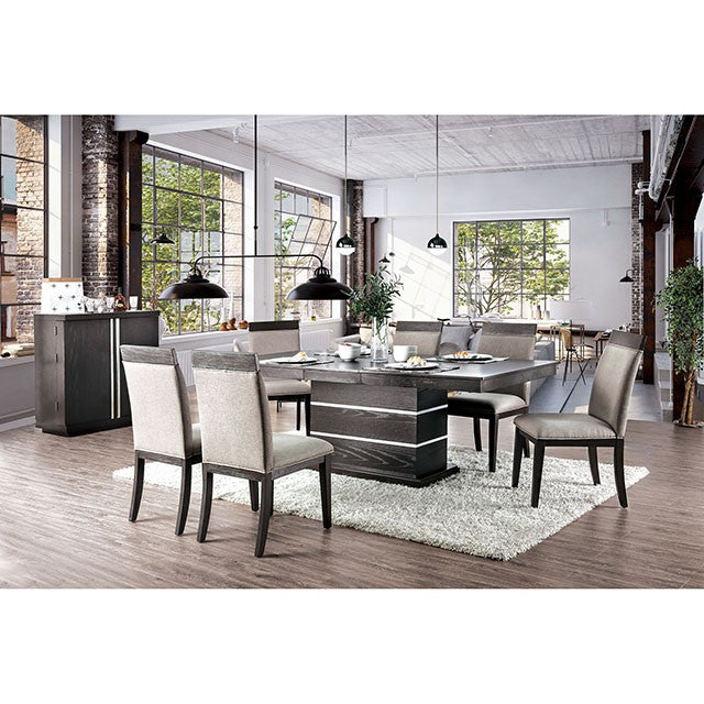modoc 7 Pc Dining Table Set - Inland Furniture (San Bernardino, CA)