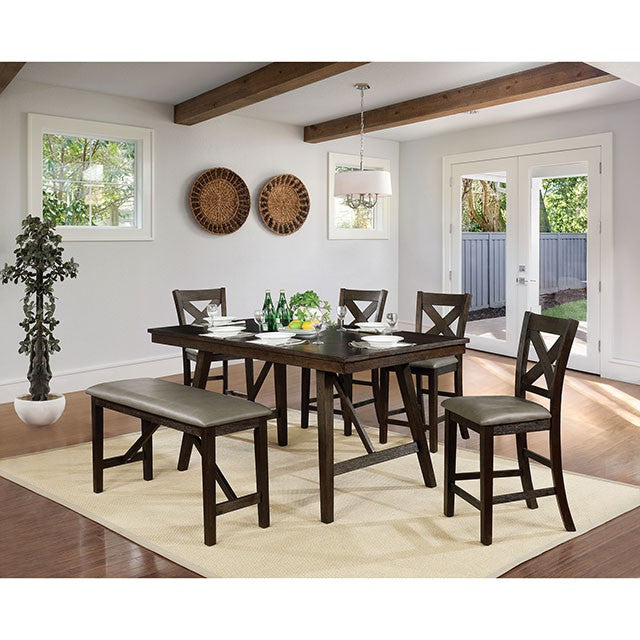 Bridgeville Counter Height Table - Inland Furniture (San Bernardino, CA)