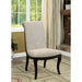 Ornette Espresso/Champagne Dining Table - Inland Furniture (San Bernardino, CA)
