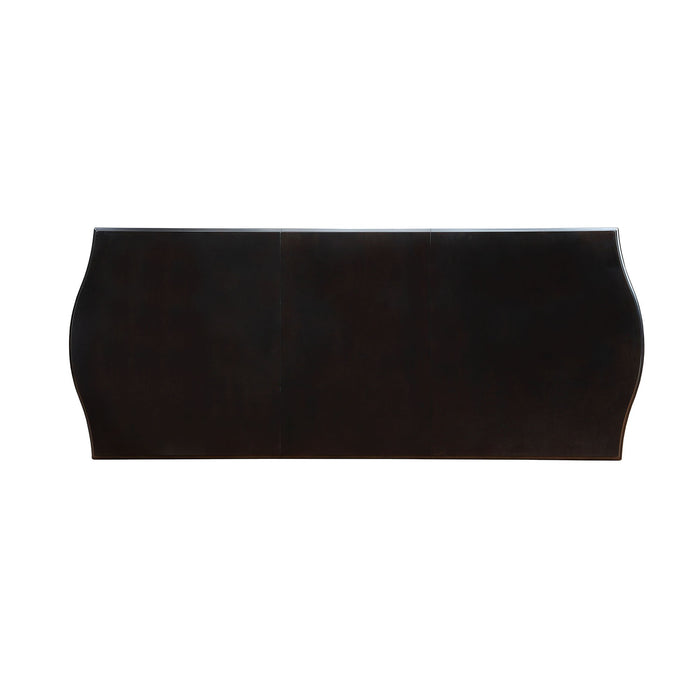 Ornette Espresso/Champagne Dining Table - Inland Furniture (San Bernardino, CA)