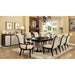 Ornette Espresso/Champagne Dining Table - Inland Furniture (San Bernardino, CA)