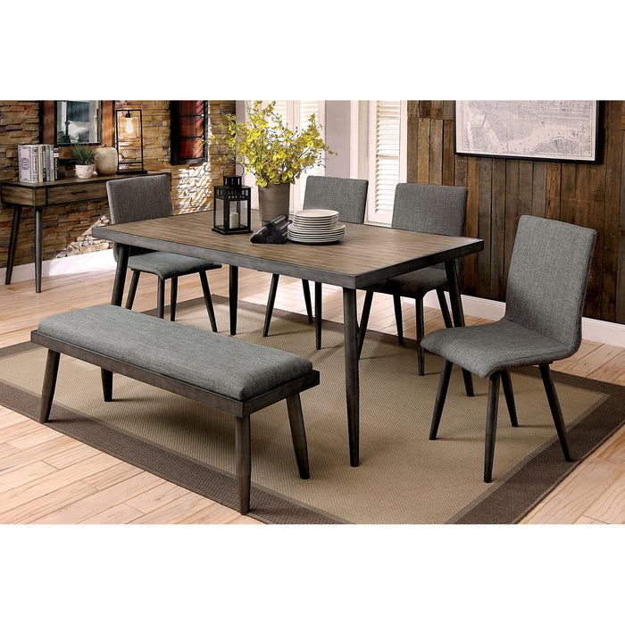 Vilhelm I Gray Dining Table - Inland Furniture (San Bernardino, CA)