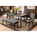 Vilhelm I Gray Dining Table - Inland Furniture (San Bernardino, CA)