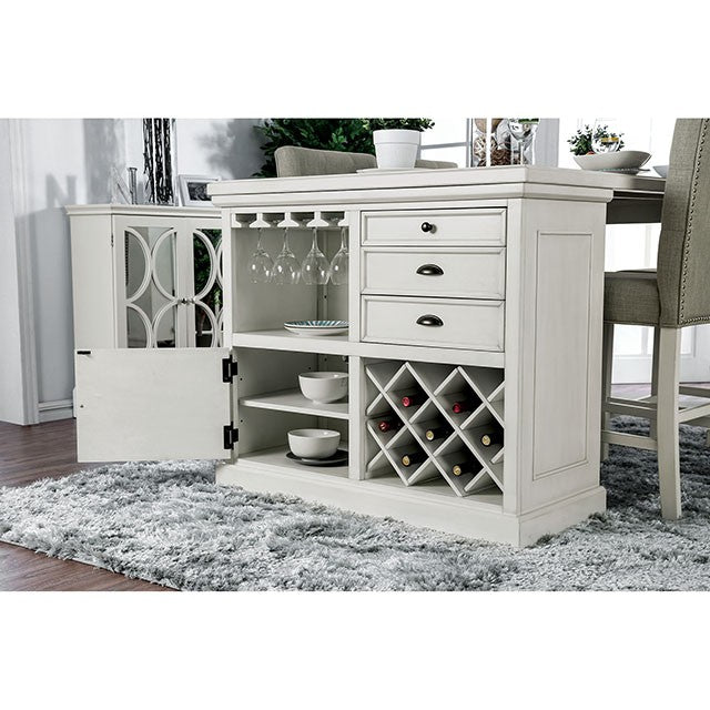 Sutton 5 Pc Dining Table Set - Inland Furniture (San Bernardino, CA)
