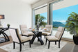 Jasmin 5 Pc Dining Table Set - Inland Furniture (San Bernardino, CA)