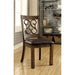 PAULINA Rustic Walnut Dining Table - Inland Furniture (San Bernardino, CA)
