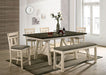 Jamestown Counter Ht. Bench - Inland Furniture (San Bernardino, CA)