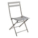 Lilah Stainless Folding Table - Inland Furniture (San Bernardino, CA)