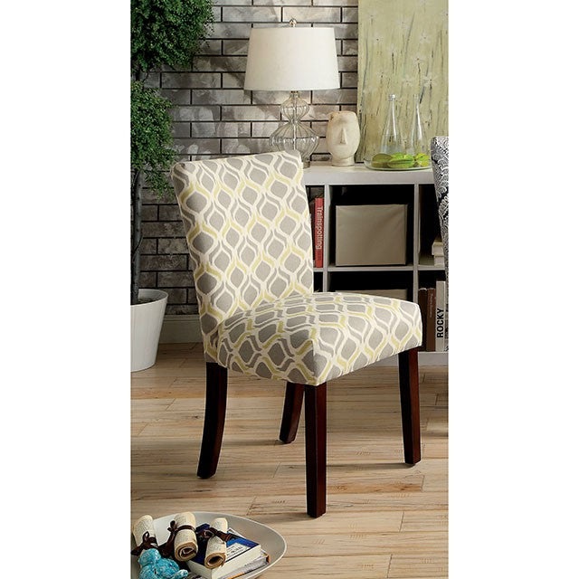 Prue Accent Chair (2/Box) - Inland Furniture (San Bernardino, CA)