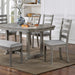 Laquila Dining Table Set Bench - Inland Furniture (San Bernardino, CA)