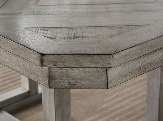 Laquila Dining Table Set Bench - Inland Furniture (San Bernardino, CA)