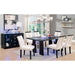 Luminar 7 Pc Dining Table Set - Inland Furniture (San Bernardino, CA)
