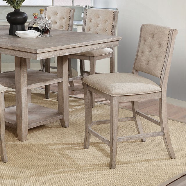 Ledyard Counter Ht. Side Chair (2/Ctn) - Inland Furniture (San Bernardino, CA)
