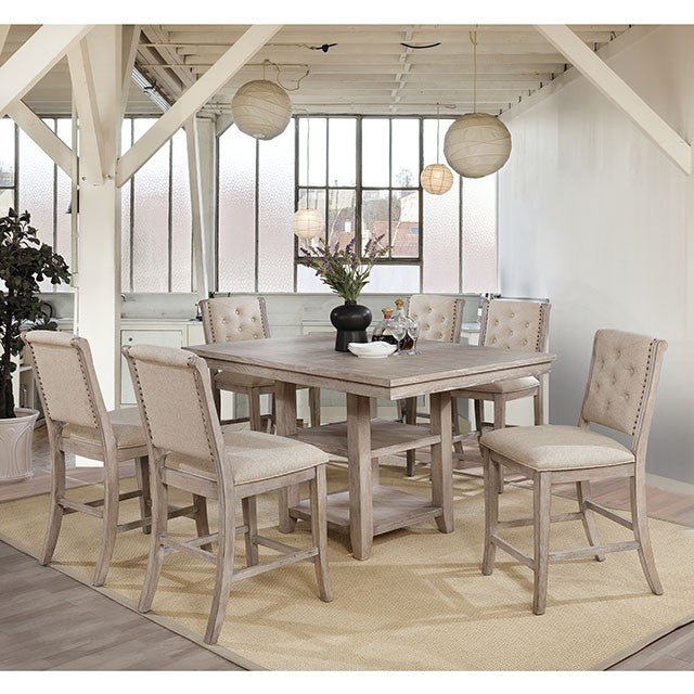 Ledyard Counter Ht. Side Chair (2/Ctn) - Inland Furniture (San Bernardino, CA)