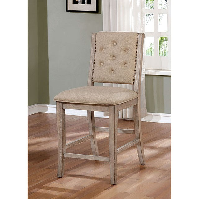 Ledyard Counter Ht. Side Chair (2/Ctn) - Inland Furniture (San Bernardino, CA)