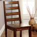 MADDISON Tobacco Oak Side Chair (2/CTN) - Inland Furniture (San Bernardino, CA)