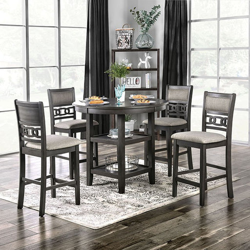 Milly 5 Pc. Counter Ht. Set - Inland Furniture (San Bernardino, CA)