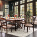Jordyn Brown Cherry Dining Table - Inland Furniture (San Bernardino, CA)