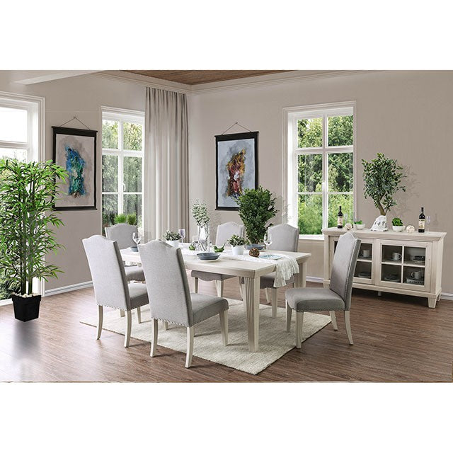 Daniella 7 Pc Dining Table Set - Inland Furniture (San Bernardino, CA)