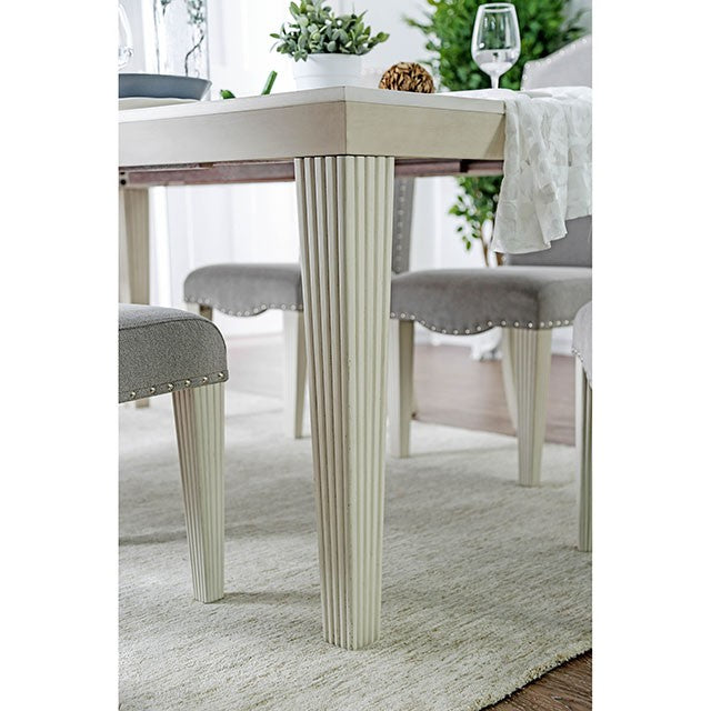 Daniella 7 Pc Dining Table Set - Inland Furniture (San Bernardino, CA)