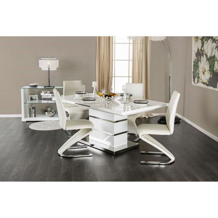 Midvale 7 Pc Dining Table Set - Inland Furniture (San Bernardino, CA)