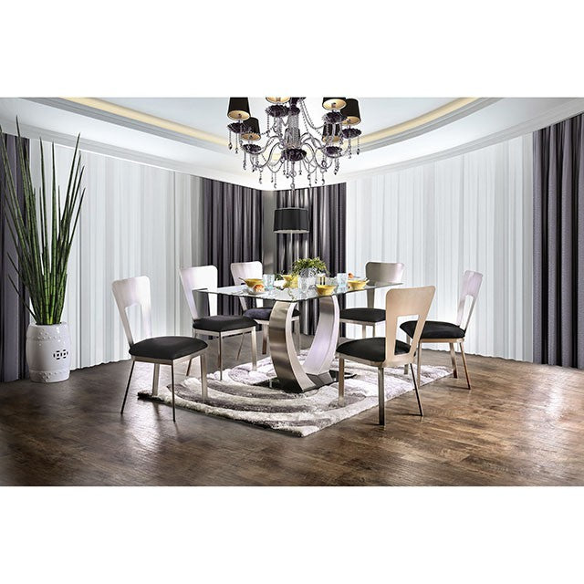 Nova 7 Pc Dining Table Set - Inland Furniture (San Bernardino, CA)