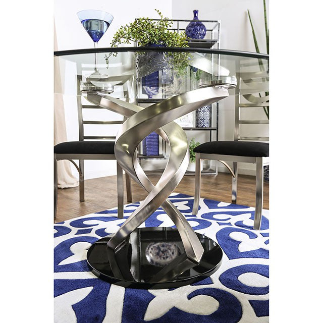 Roxo 5 Pc Dining Table Set - Inland Furniture (San Bernardino, CA)