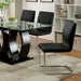Lodia 7 Pc Dining Table Set Black - Inland Furniture (San Bernardino, CA)