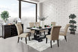 Nerissa Dining Table Set - Inland Furniture (San Bernardino, CA)