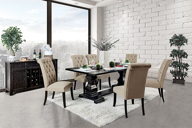 Nerissa Dining Table Set - Inland Furniture (San Bernardino, CA)