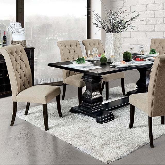 Nerissa Dining Table Set - Inland Furniture (San Bernardino, CA)