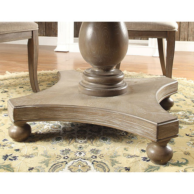 Kathryn 5 Pc Dining Table Set Rustic - Inland Furniture (San Bernardino, CA)