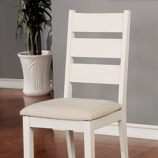 Glenfield Side Chair (2 Ctn) White - Inland Furniture (San Bernardino, CA)