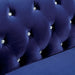 Jolanda Chair Blue & Grey - Inland Furniture (San Bernardino, CA)